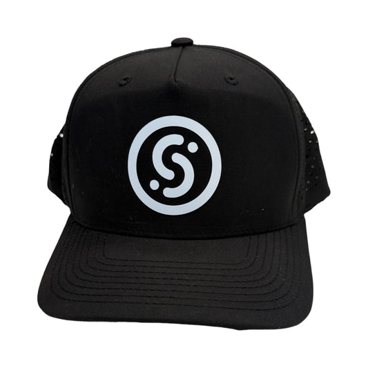 Slyce Signature Perforated Performance Hat - Black