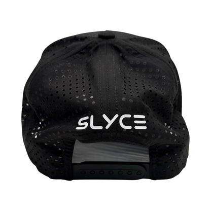 Slyce Signature Perforated Performance Hat - Black