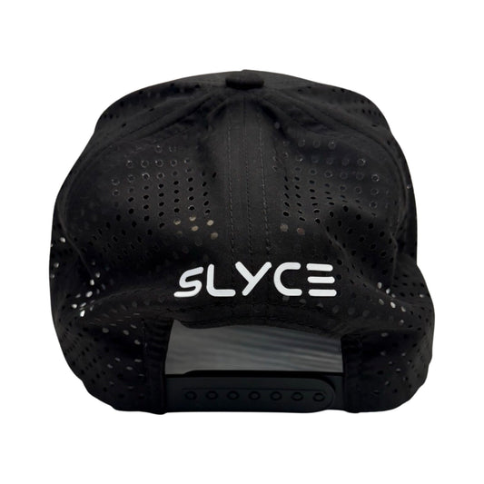 Slyce Signature Perforated Performance Hat - Black