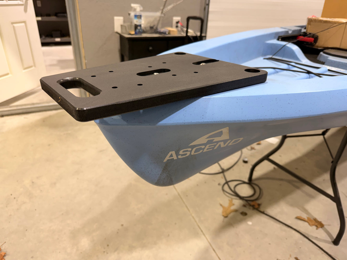 One Objective Bow Mount Trolling Motor Plates
