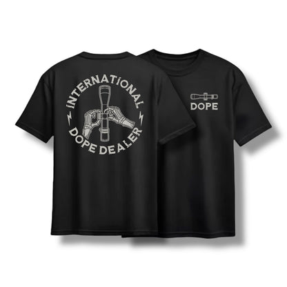 Direct Action Apparel "DOPE DEALER" TEE (BLACK / MIL GREEN)