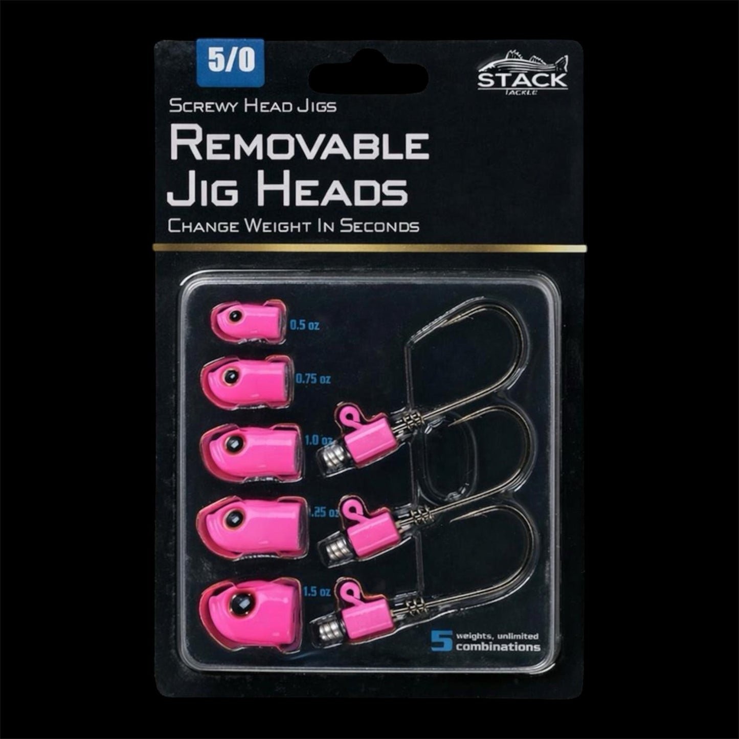 Stack Tackle Screwy Head Jigs