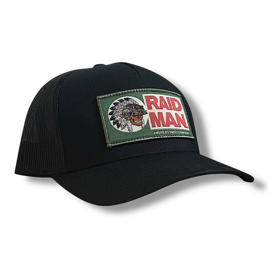 Direct Action Apparel RAID MAN SNAPBACK (BLACK)