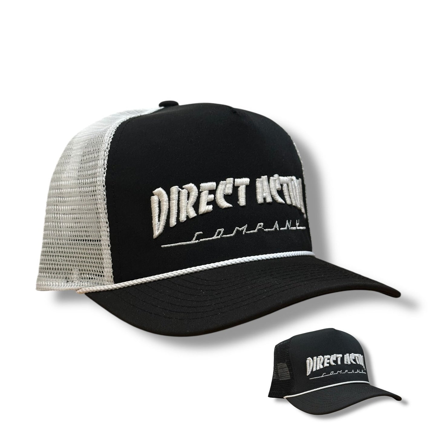 Direct Action Apparel THRASH ROPE HAT(PUFF EMBROIDERY)