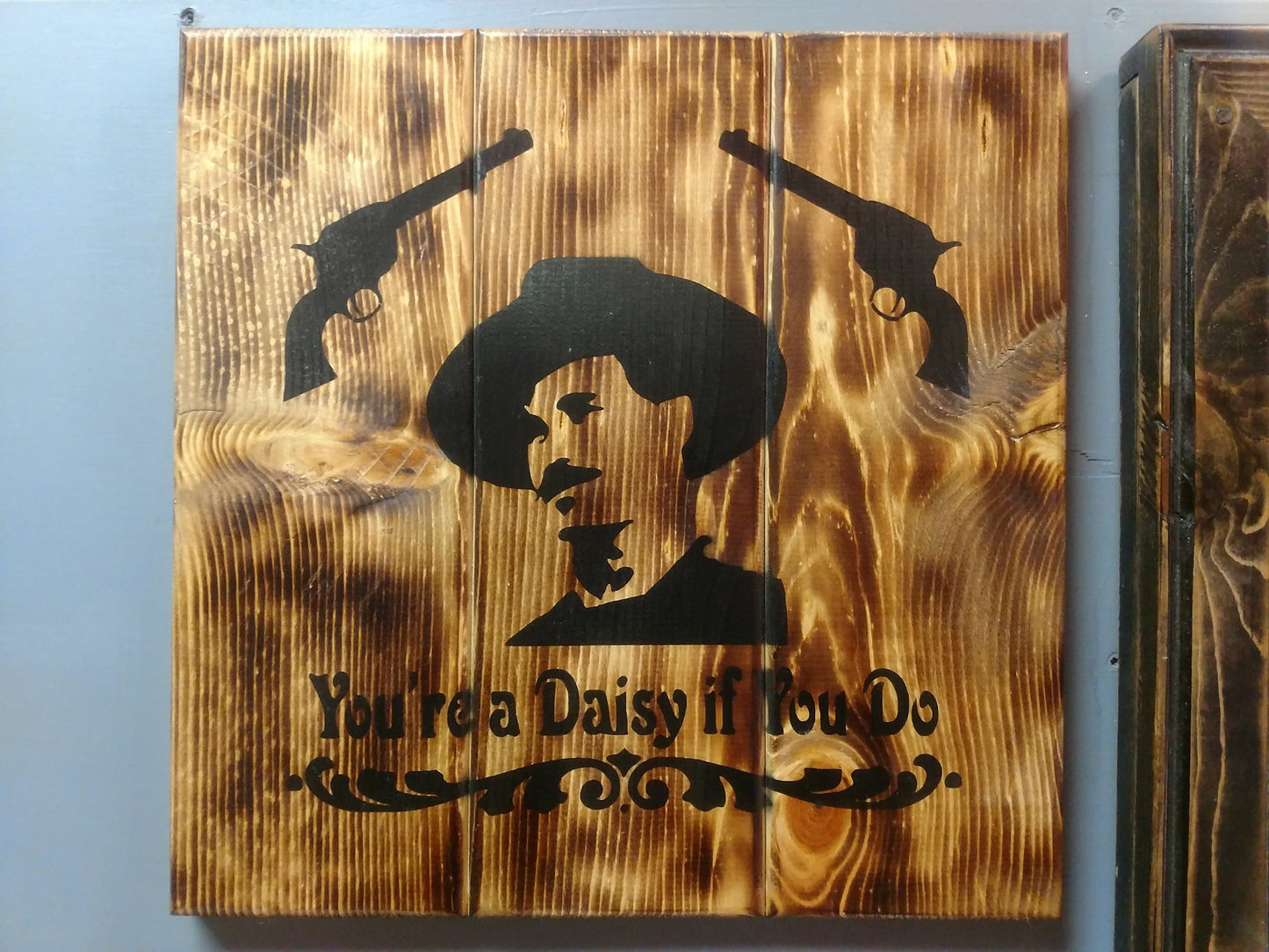 Liberty Home Concealment Doc Holliday wall art box.