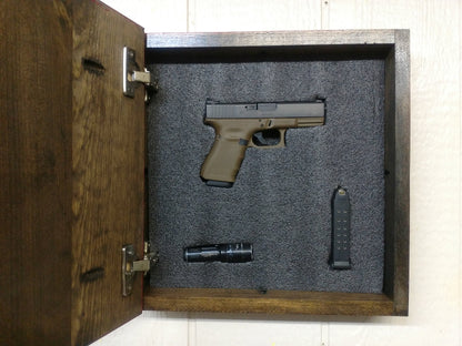 Liberty Home Concealment “MONEY CAN BUY BACON” GUN CONCEALMENT WALL ART BOX