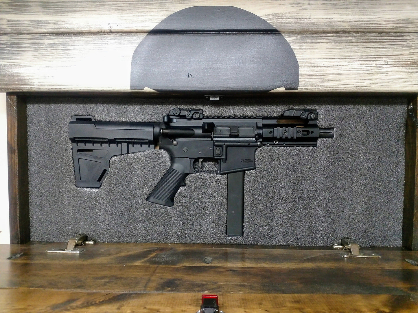 Liberty Home Concealment Punisher Skull Hidden gun storage sign