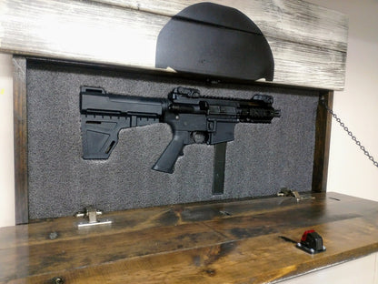 Liberty Home Concealment Punisher Skull Hidden gun storage sign
