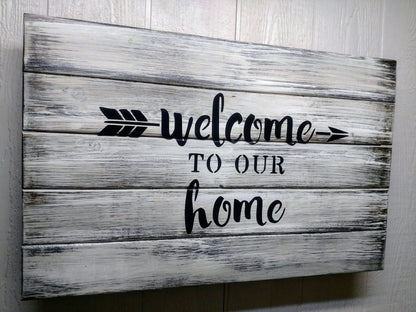 Liberty Home Concealment Welcome to Our Home  Hidden Gun Storage Sign