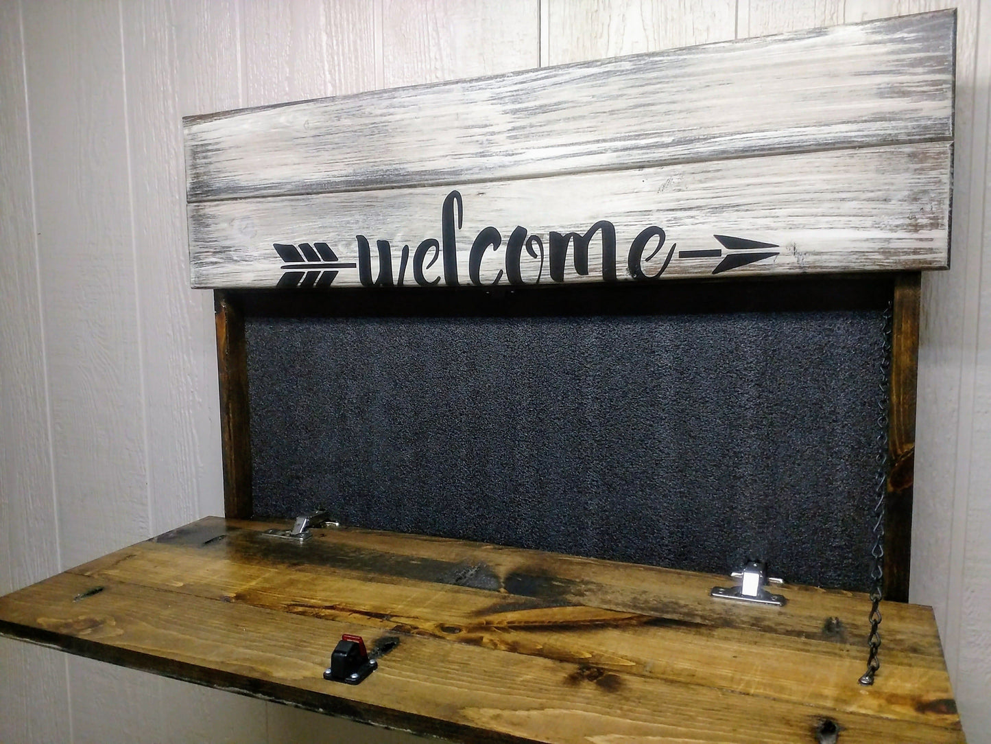 Liberty Home Concealment Welcome to Our Home  Hidden Gun Storage Sign