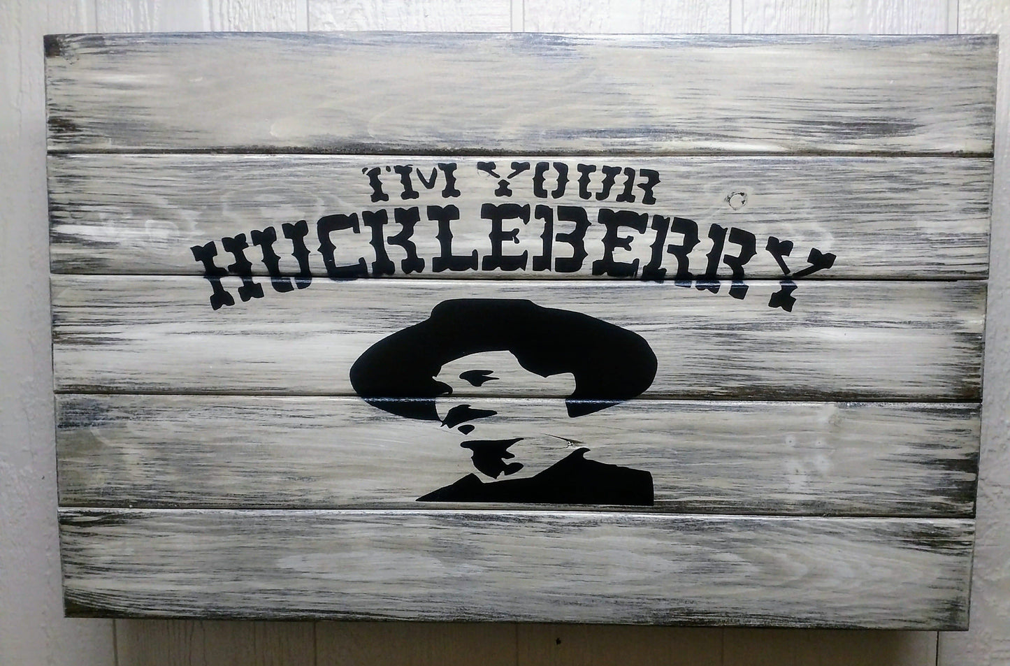 Liberty Home Concealment I'm Your Huckleberry Hidden gun storage sign