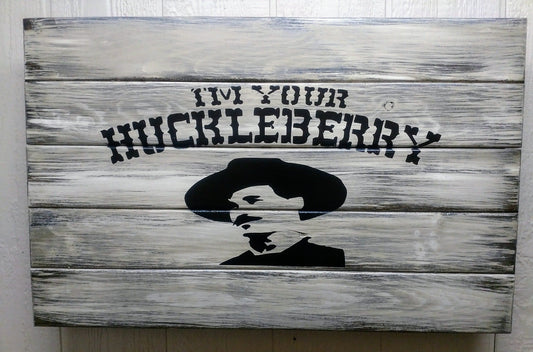 Liberty Home Concealment I'm Your Huckleberry Hidden gun storage sign