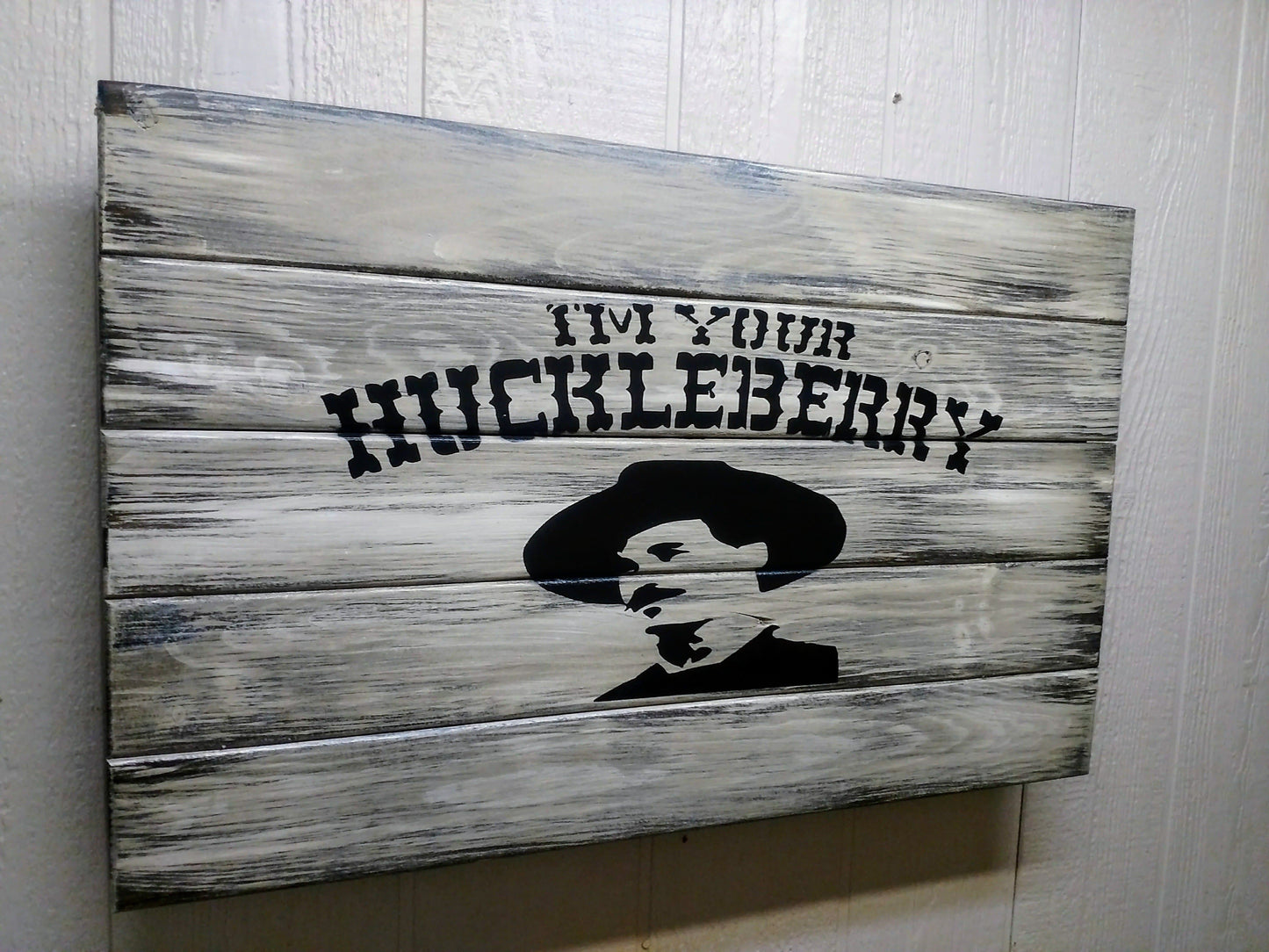 Liberty Home Concealment I'm Your Huckleberry Hidden gun storage sign