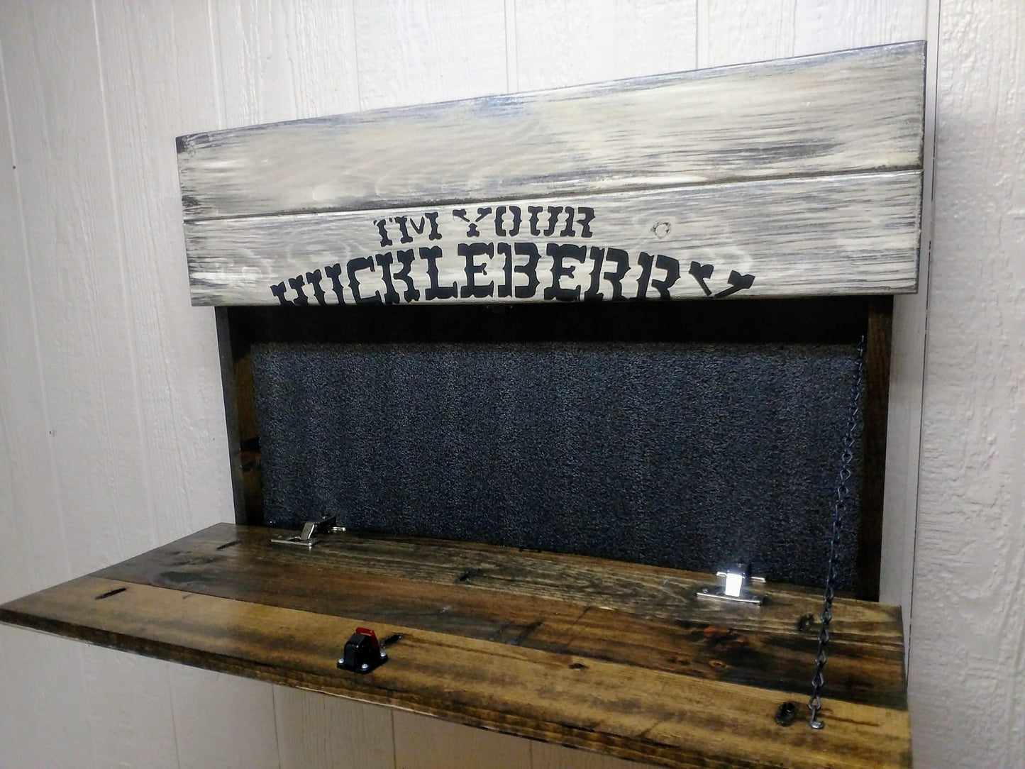 Liberty Home Concealment I'm Your Huckleberry Hidden gun storage sign