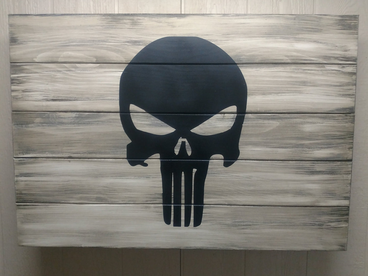 Liberty Home Concealment PUNISHER SKULL GUN CONCEALMENT WALL ART - LARGE