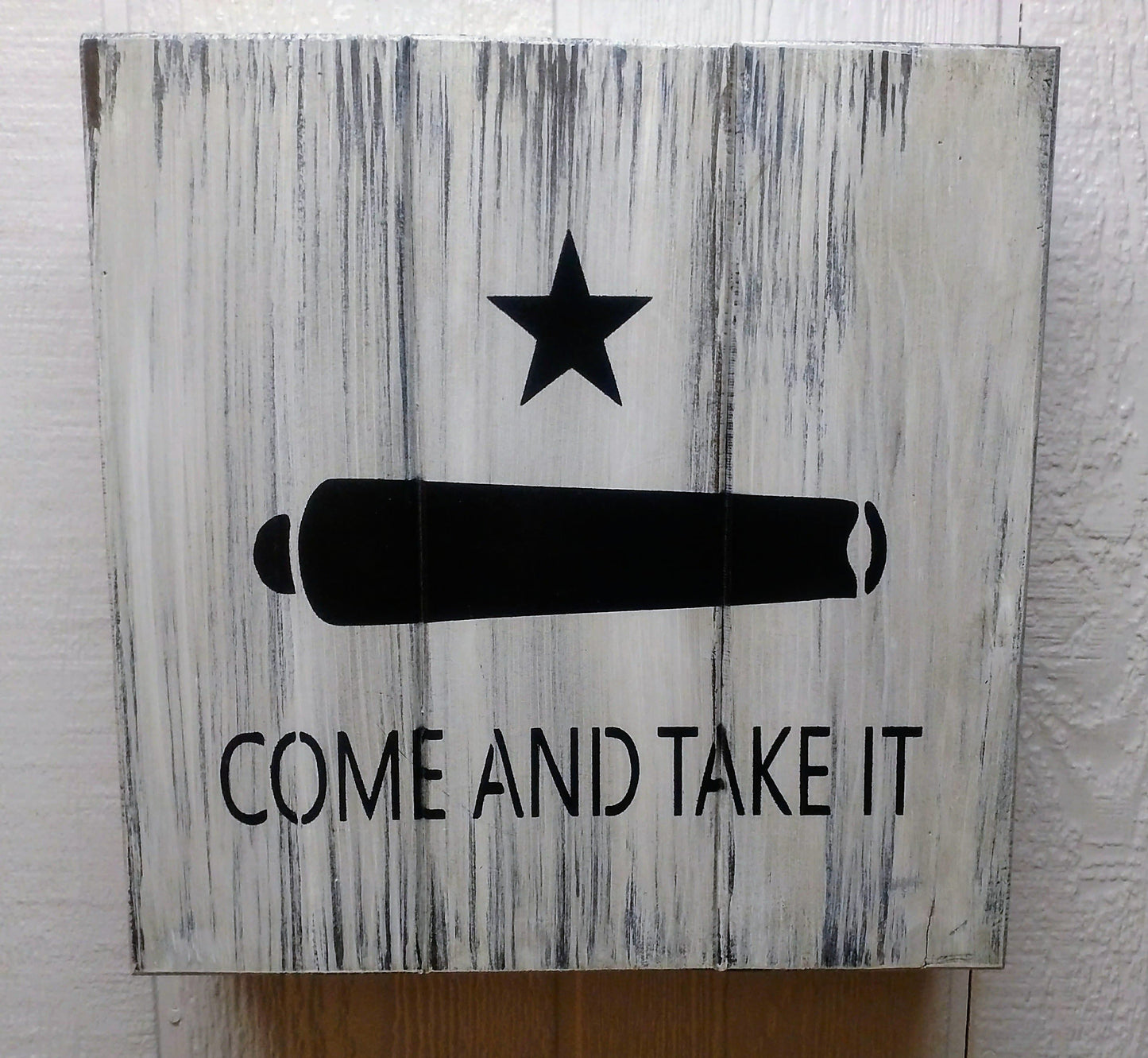 Liberty Home Concealment "Come and Take It"  wall art box.