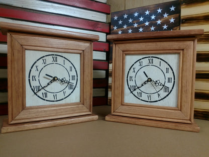 Liberty Home Concealment "Peacemaker” Wooden Gun Concealment Clock