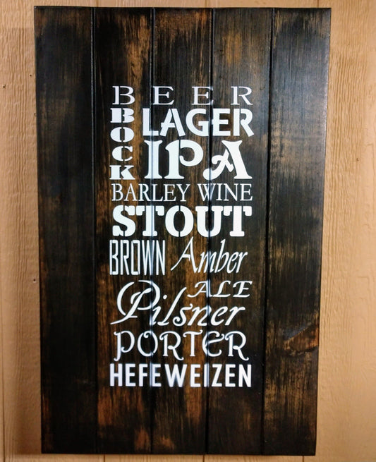 Liberty Home Concealment Craft Beer Hidden gun storage sign