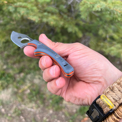 Outdoor Element Contour Feather Adventure Survival Knife