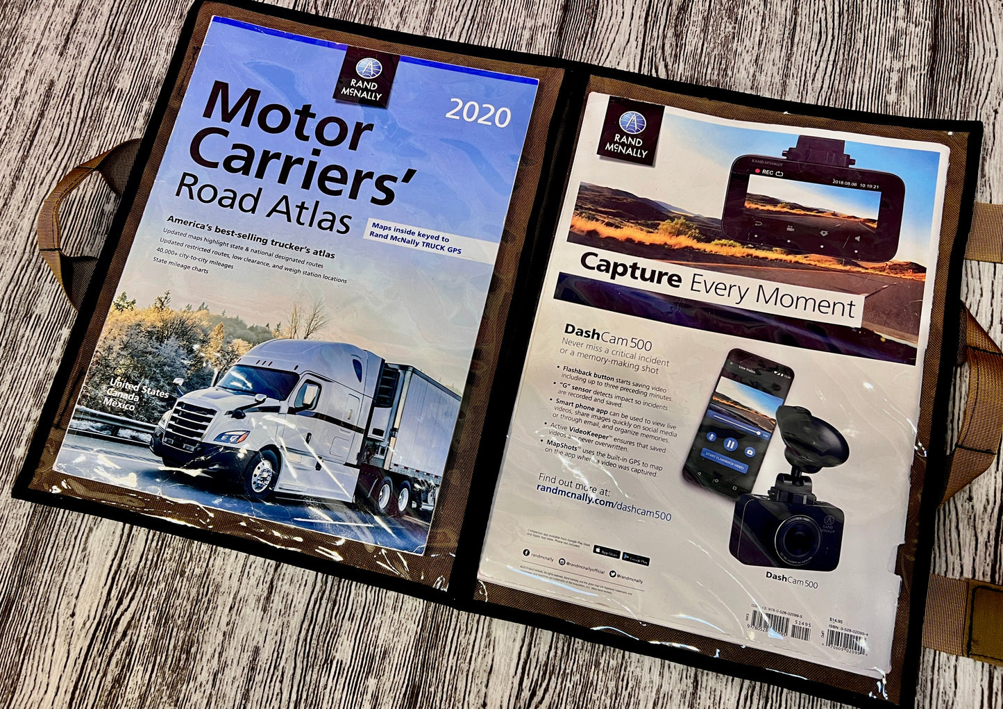 Overland Gear Guy CLEAR Road Atlas - Map Pouch