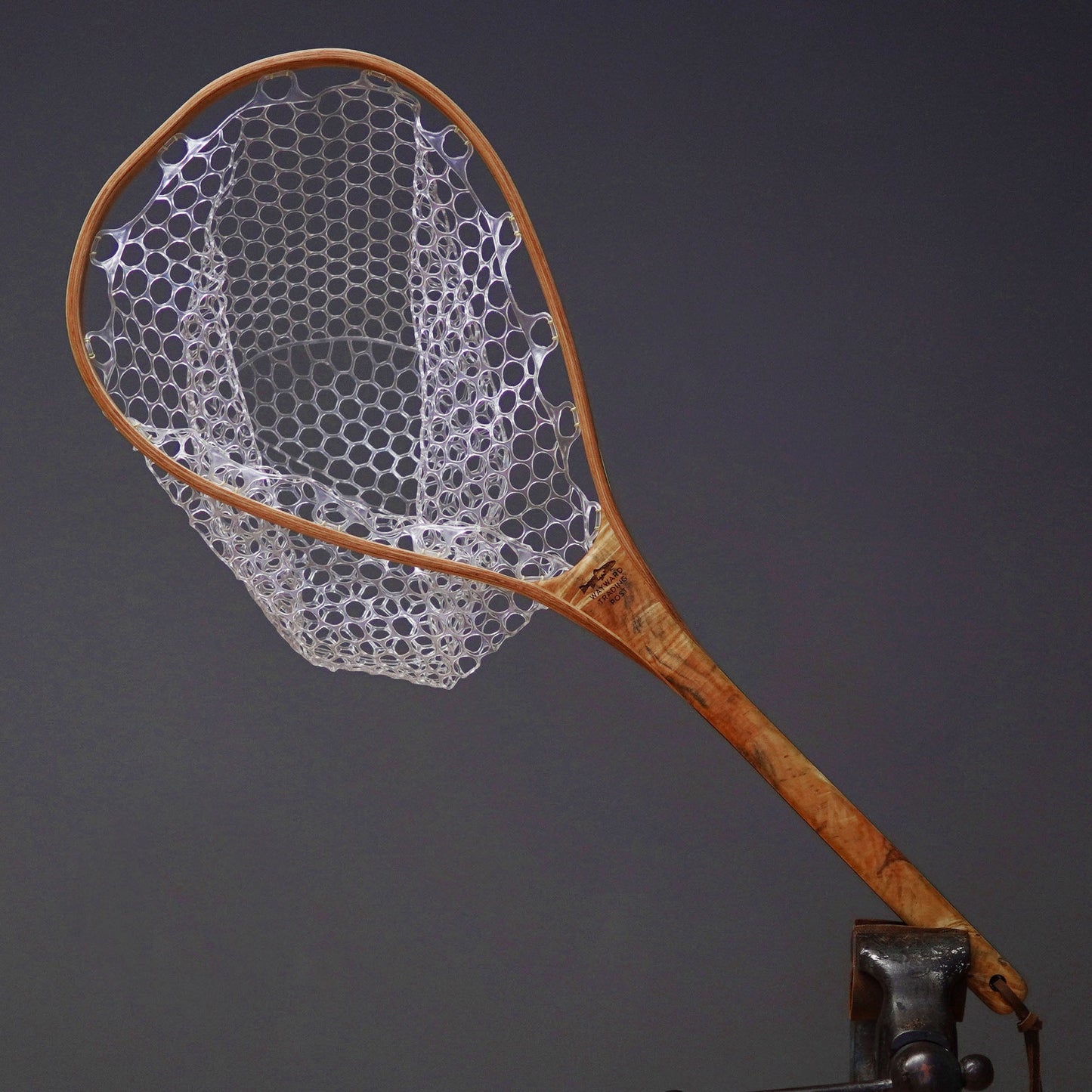 Wayward Trading Post XL 18"x14" - Burl Fly Fishing Traditional Landing Net - Handcrafted & Made in USA