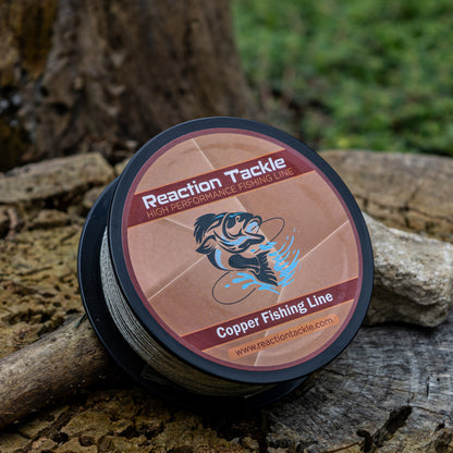 Reaction Tackle Copper Fishing Line - Trolling Wire - Tin Coated - New