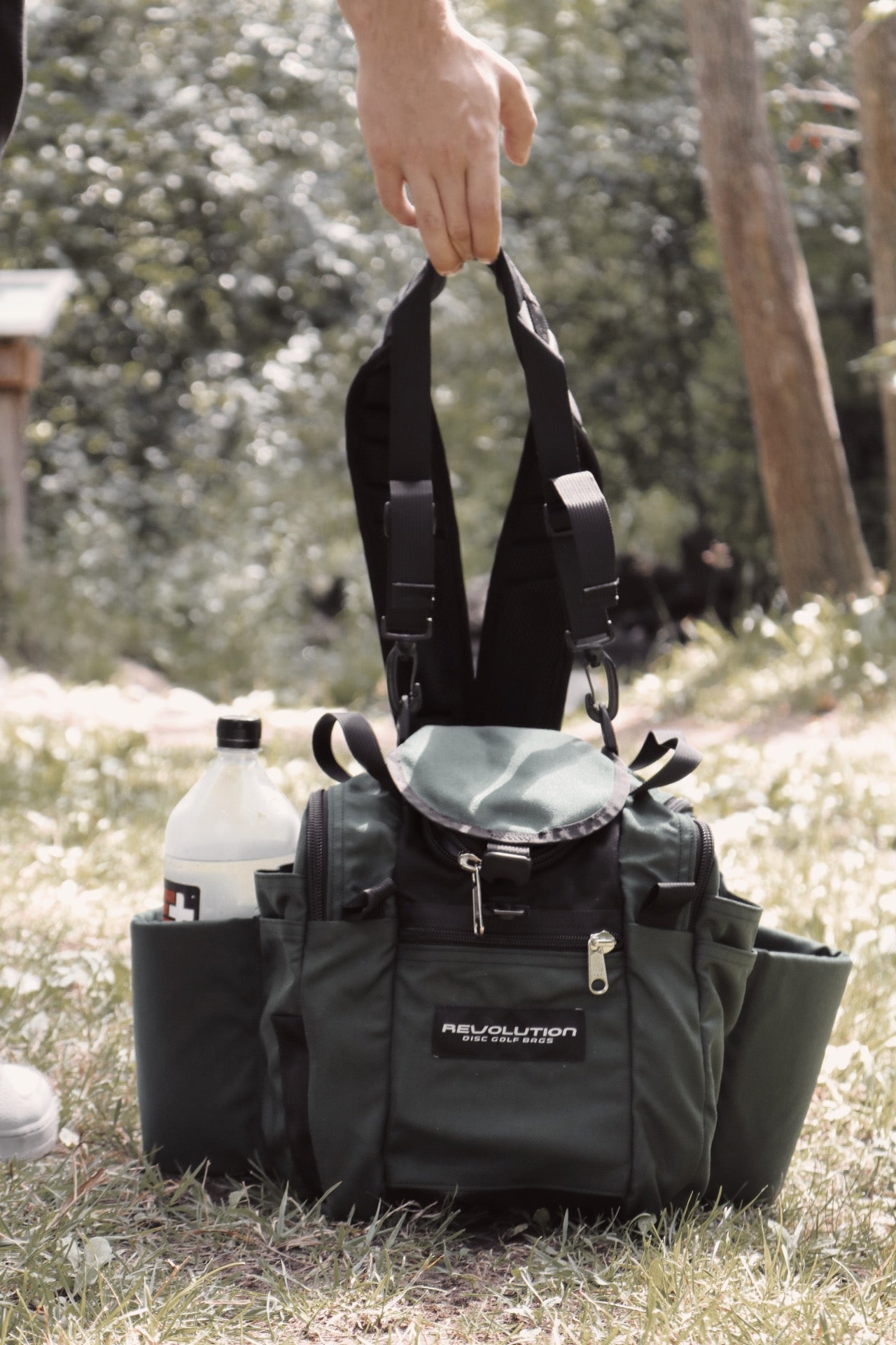 Gotta Go Gotta Throw Revolution Mini Deluxe V3 Disc Golf Bag - Golden Dream