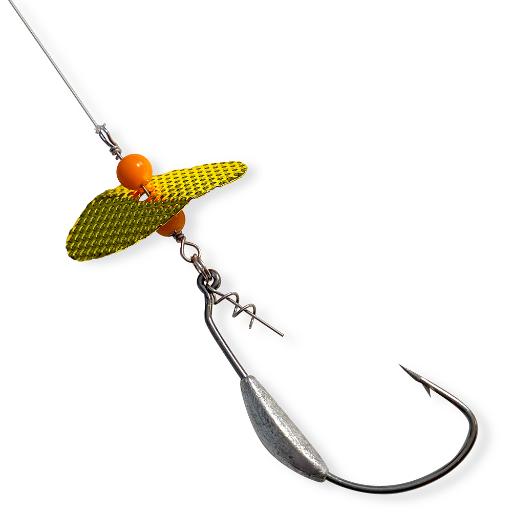 PK Bladed Bass Hooks - 2 Pack