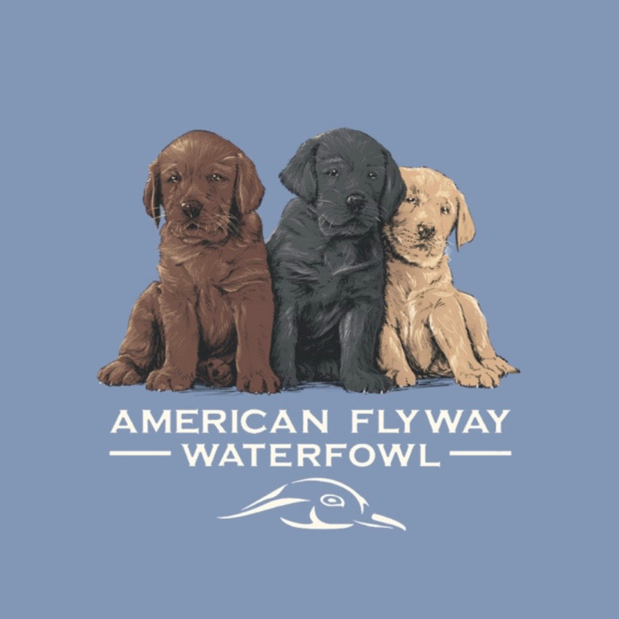 AFW Lab Puppy Tee Washed Denim