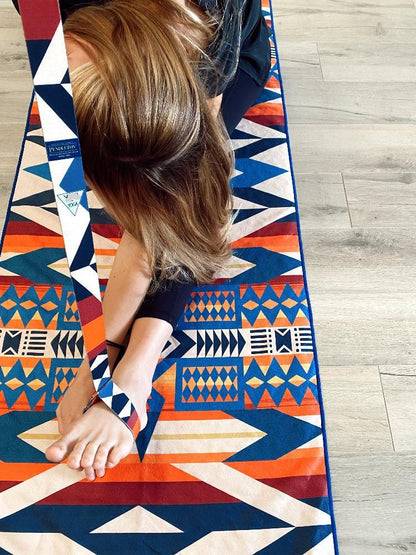 Yune Yoga Strap Pendleton Fire Legend