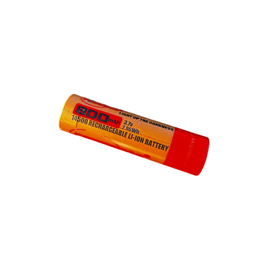 Powertac 800 mAh Lithium-ion 14500 Rechargeable Battery