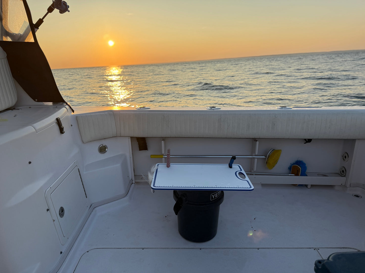 TRAPSKI Premium Bucket or Cooler Fishing Cutting Board