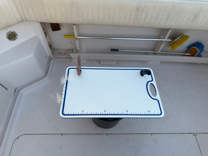 TRAPSKI Premium Bucket or Cooler Fishing Cutting Board