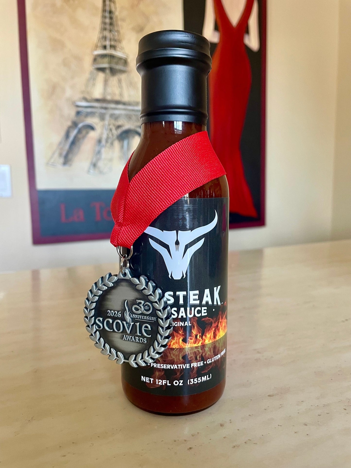 Oaksteak Original BBQ Sauce - 12 oz