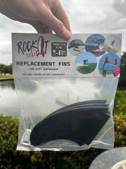 Rock-It Surf Performance Fin Replacement Set