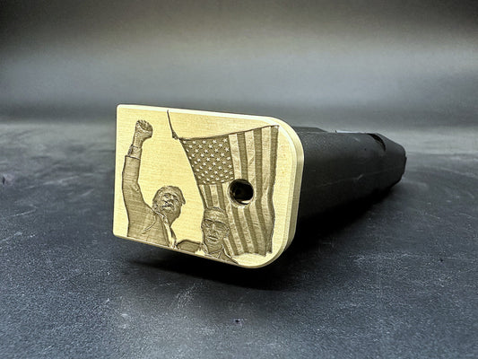MILSPIN THE President Trump Glock Magazine Base Plate