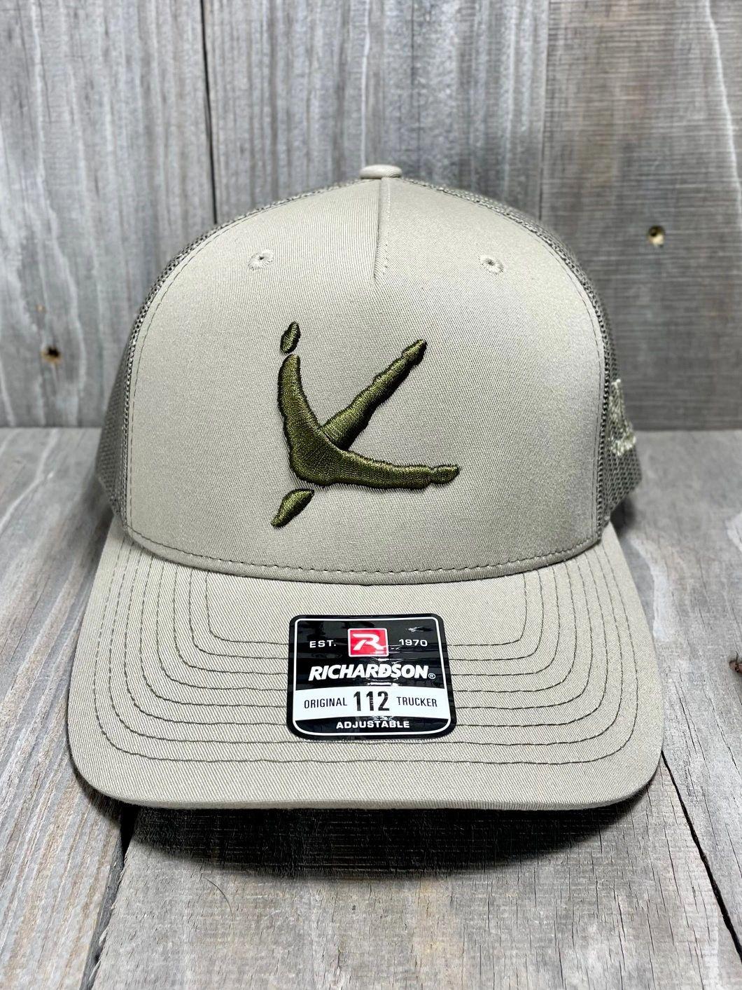 AF Waterfowl Pale Loden / Loden 112FP Turkey TRacks Hat