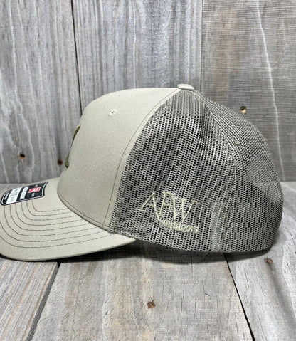 AF Waterfowl Pale Loden / Loden 112FP Turkey TRacks Hat