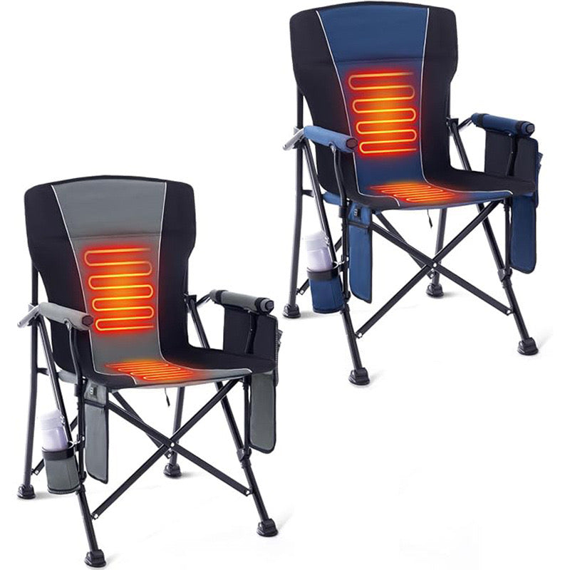LITEGUEST Heated Folding Chair Portable Warmth Gear for  Outdoor