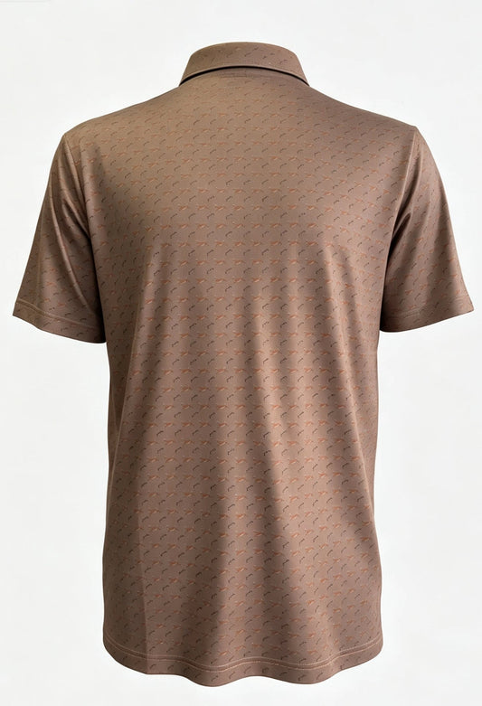 Bow Crew Apparel  "Jumpin' Buck" Golf Polo