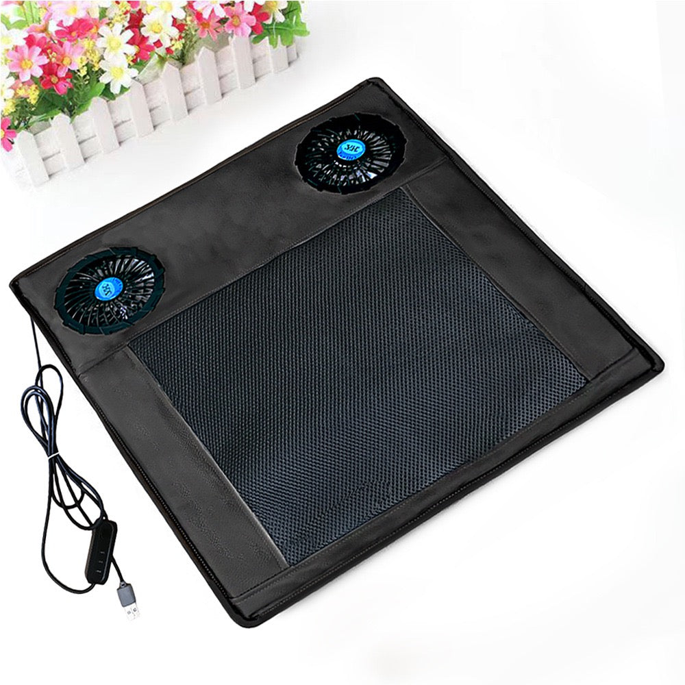 LITEGUEST Cooling Fan Seat Cushion Portable Air Circulation Pad Gear