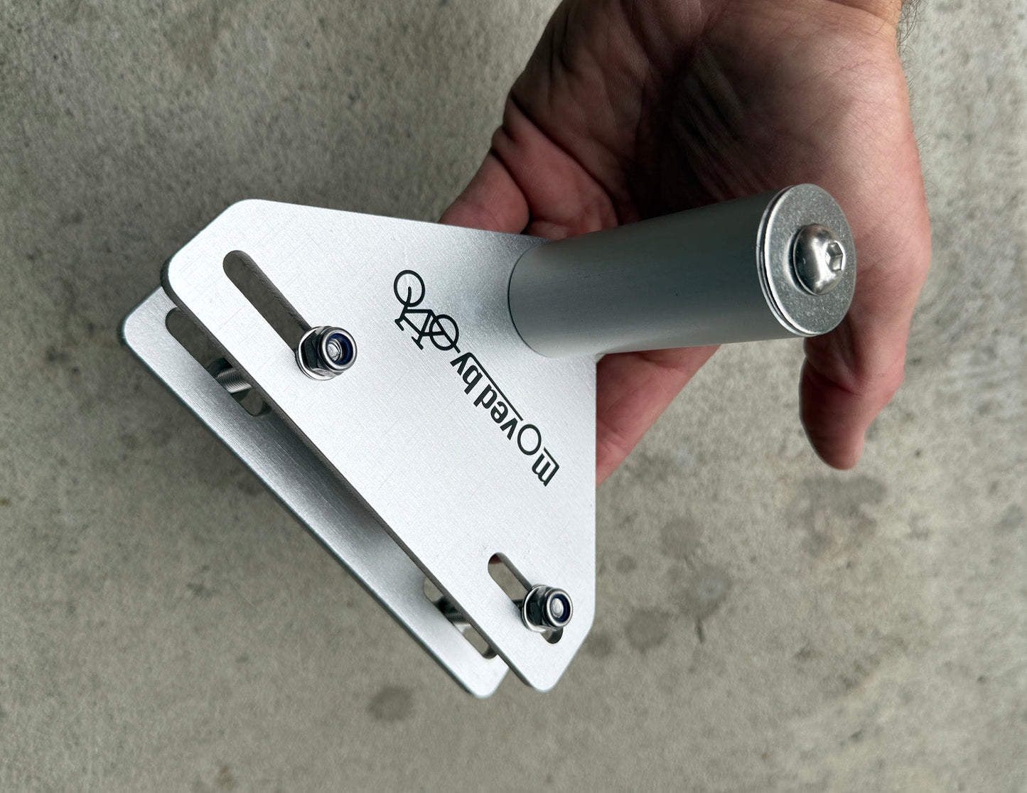 Moved By Bikes  SUP and Kayak Trailer V2 - Hitch Adapter