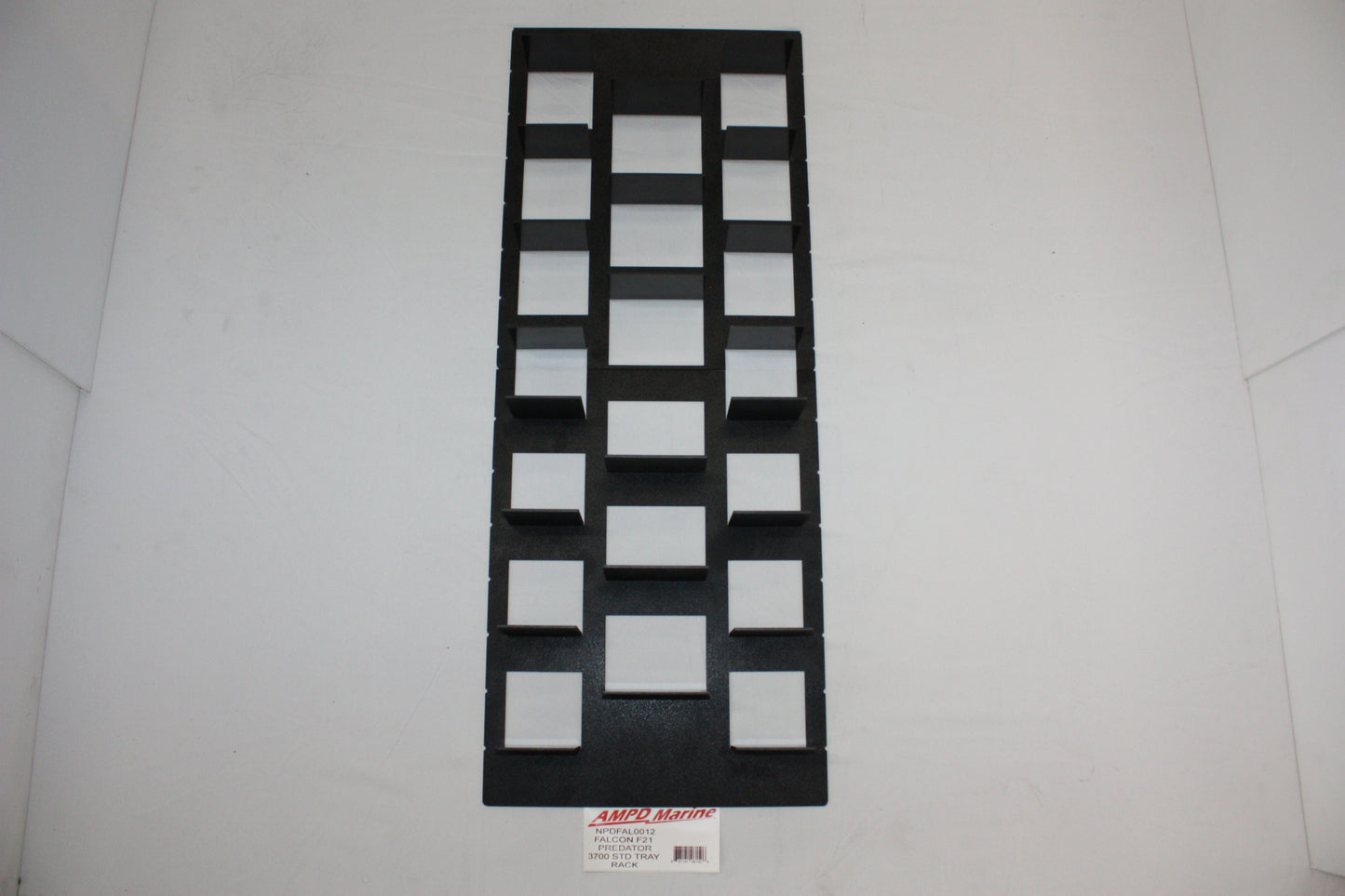 AMPD Marine NPDFAL0012  2022 FALCON F21 PREDATOR 3700 STANDARD TACKLE TRAY RACK