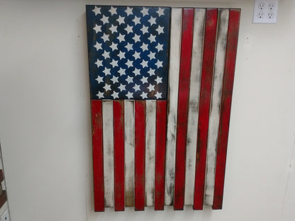 Liberty Home Concealment Large Vertical Hanging American Flag Gun Concealment Case