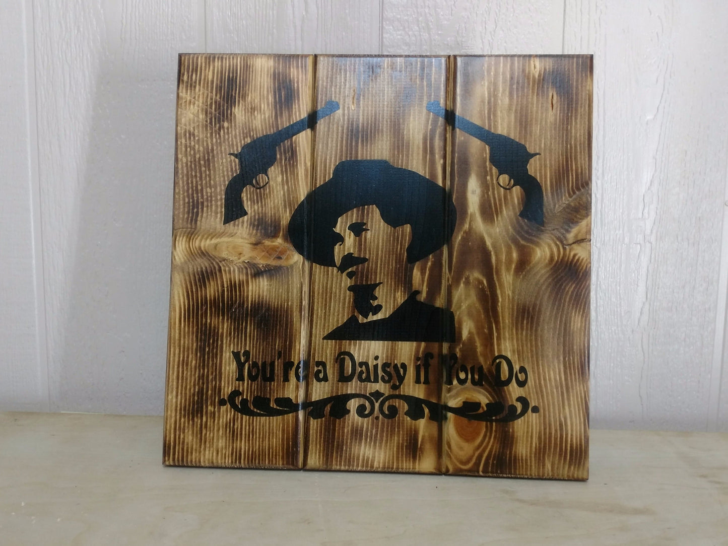 Liberty Home Concealment Doc Holliday wall art box.