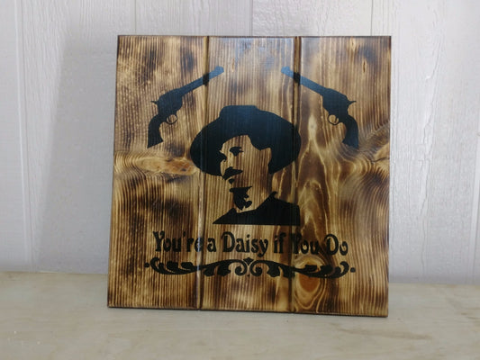 Liberty Home Concealment Doc Holliday wall art box.
