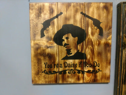 Liberty Home Concealment Doc Holliday wall art box.