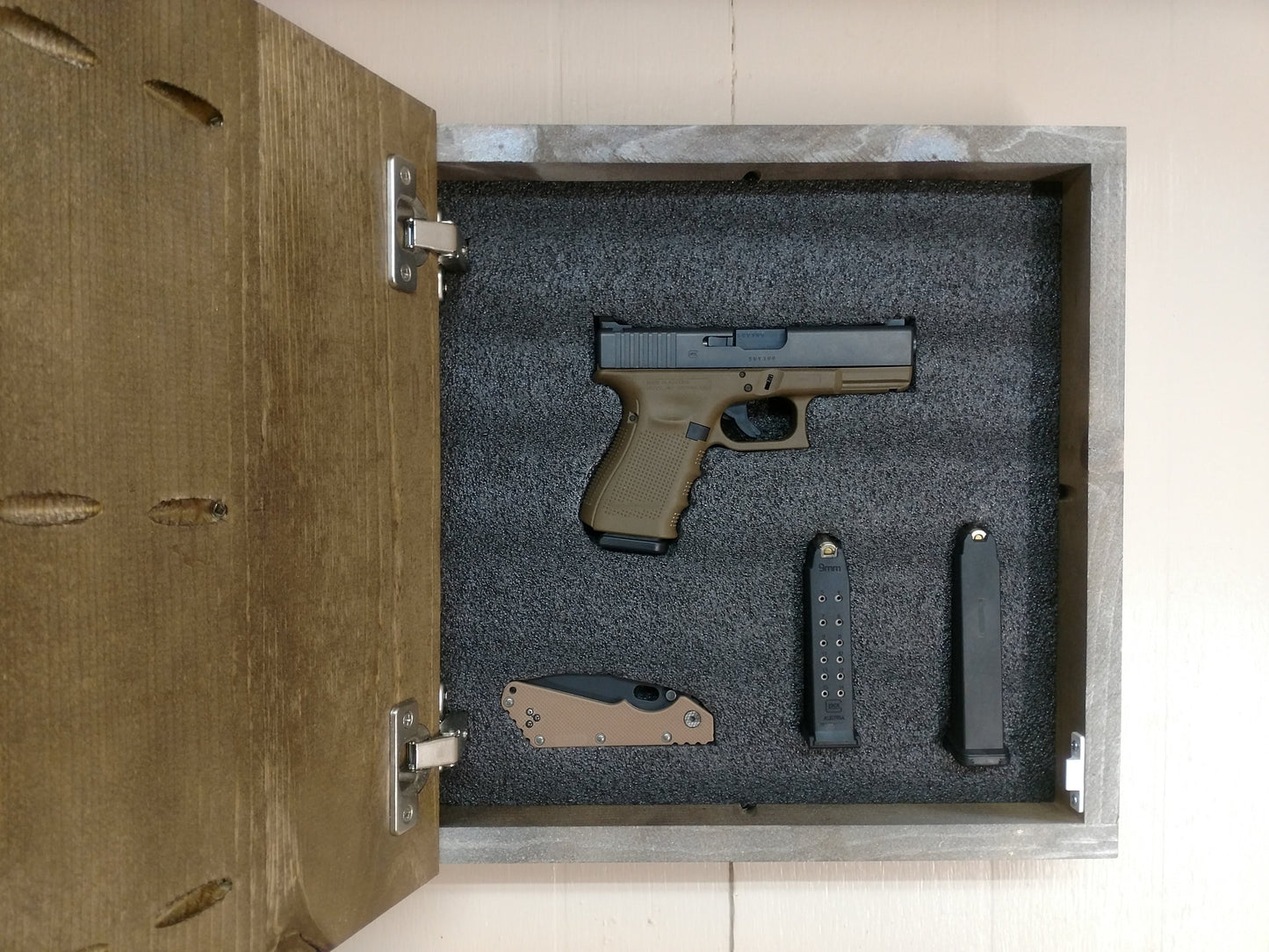 Liberty Home Concealment Chevrolet wall art box