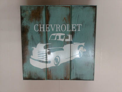 Liberty Home Concealment Chevrolet wall art box