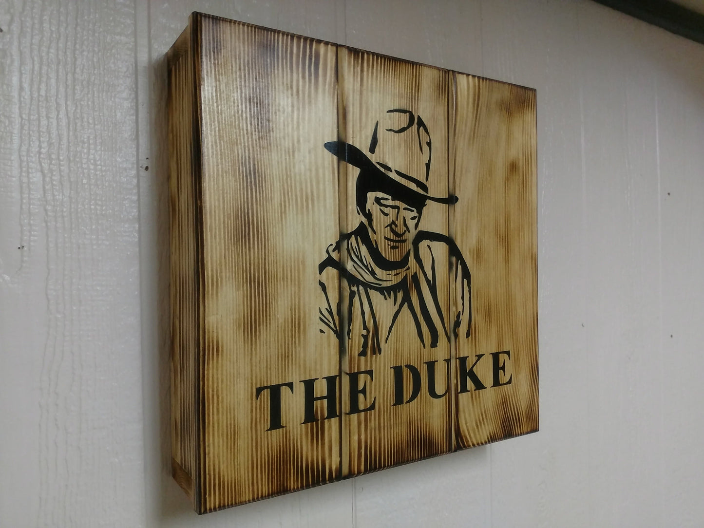 Liberty Home Concealment The Duke wall art box.